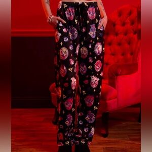 Unisex Hazbin Hotel Chibi Characters Pajama Pants Hot Topic